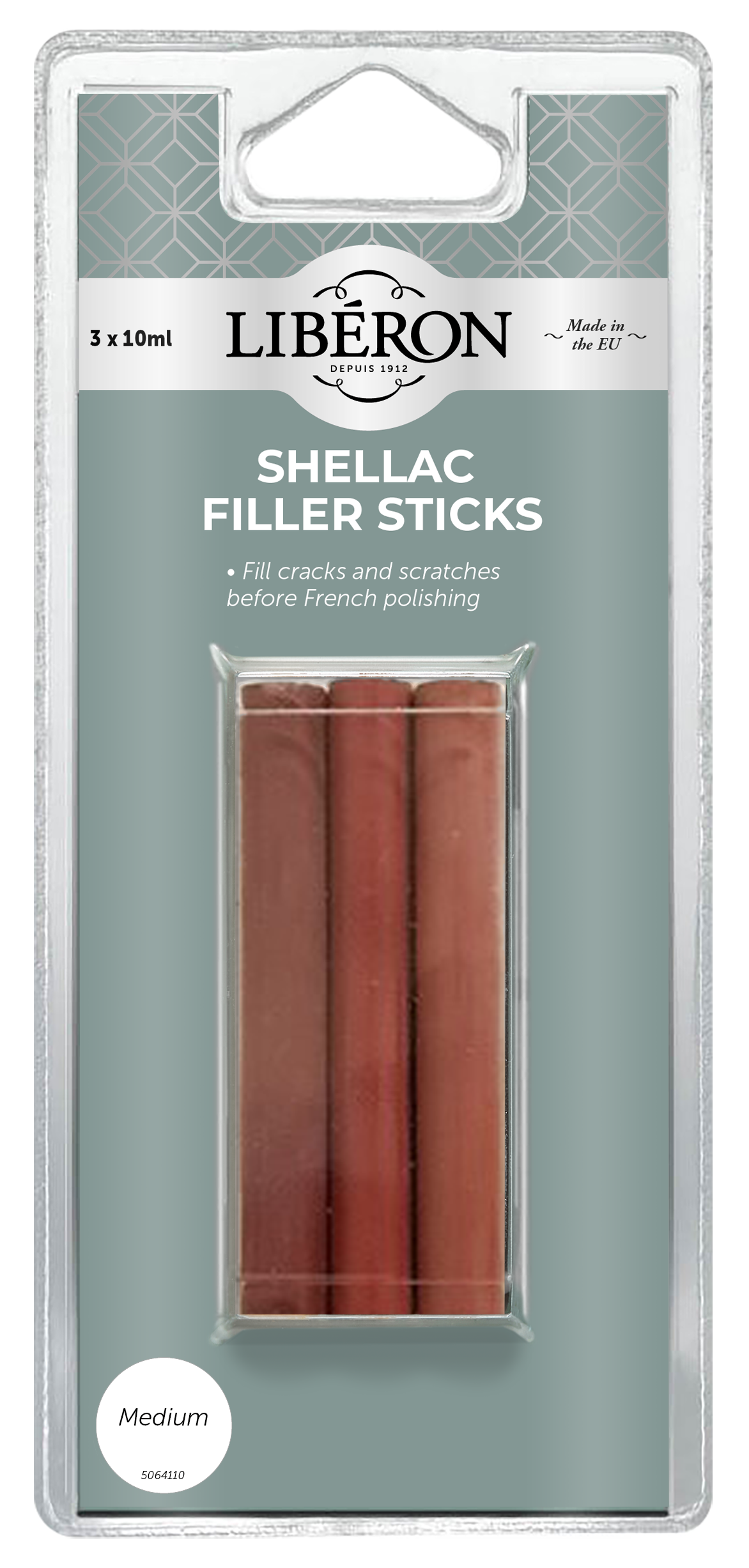 Shellac Filler Sticks Pack 3
