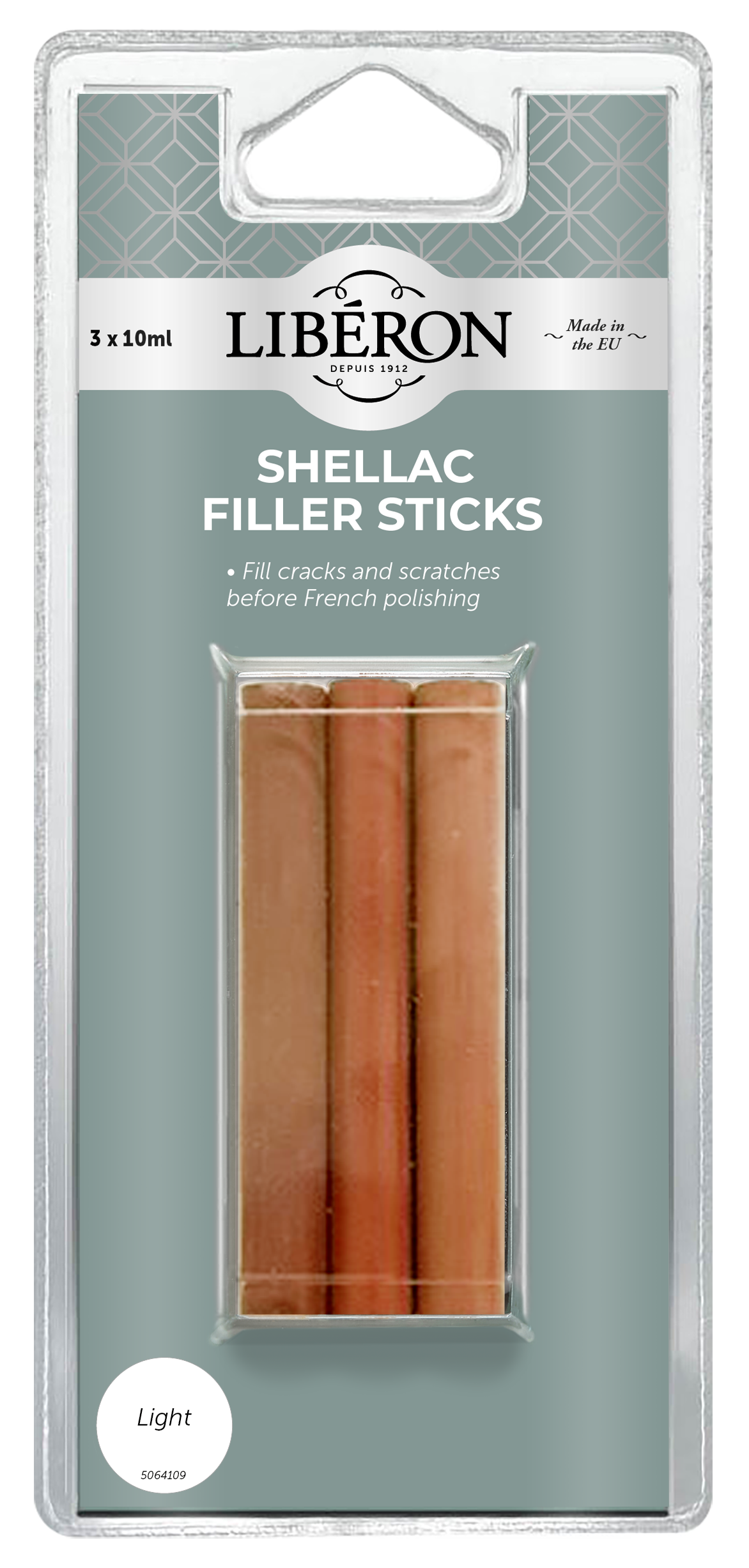 Shellac Filler Sticks Pack 3